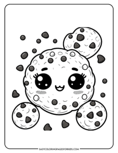 Cookie Coloring Pages (Free Printable Pages for Kids) - Easy Coloring ...