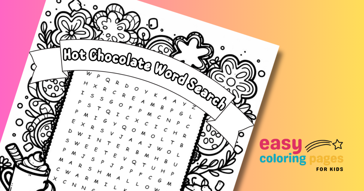 Food Word Search Printables (Food Word Search For Kids) - Easy Coloring ...