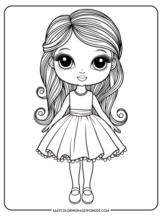 Free Girl Coloring Pages&nbsp;(15 Free Printable PDF Pages)