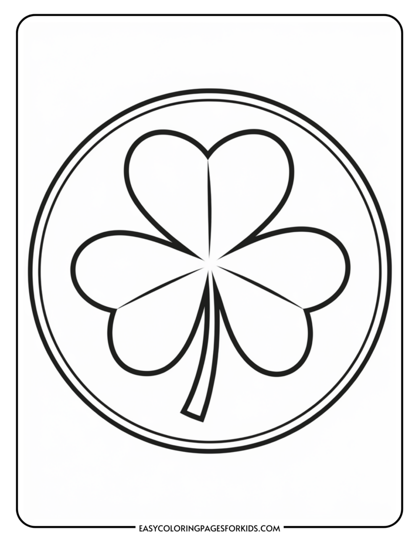 Free Printable Shamrock Coloring Page (9 PDF Pages) - Easy Coloring ...