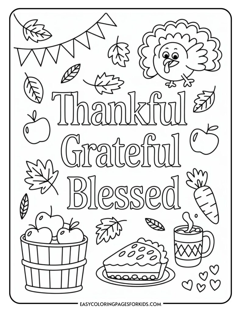 coloring pages thanksgiving printable 2 coloring pages thanksgiving printable (10 pdf pages) - easy
