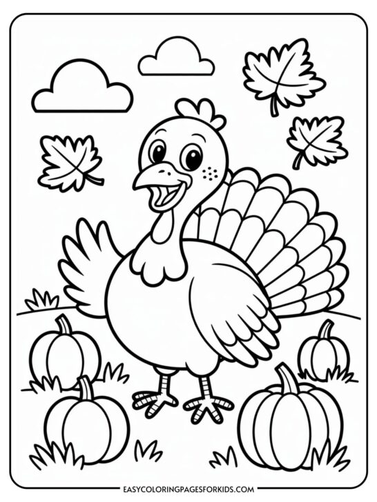 Free Printable Thanksgiving Coloring Pages For Preschoolers