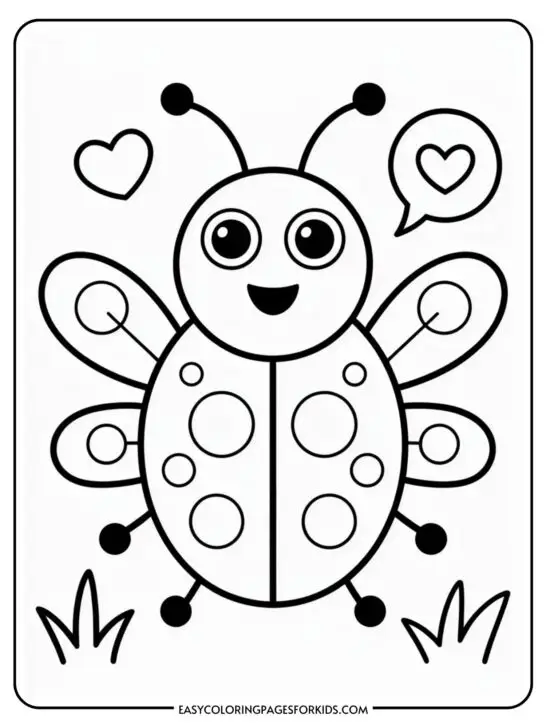 Preschool Valentine Coloring Pages (13 Coloring Sheets)