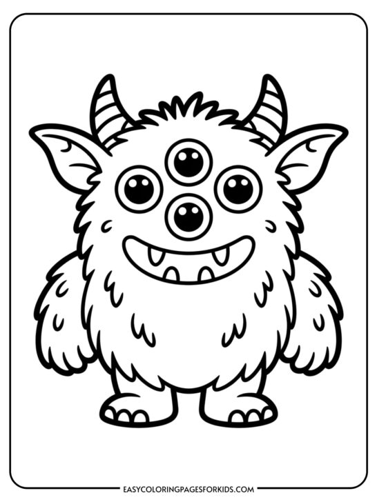 Scary Coloring Pages (10 Pages To Print)